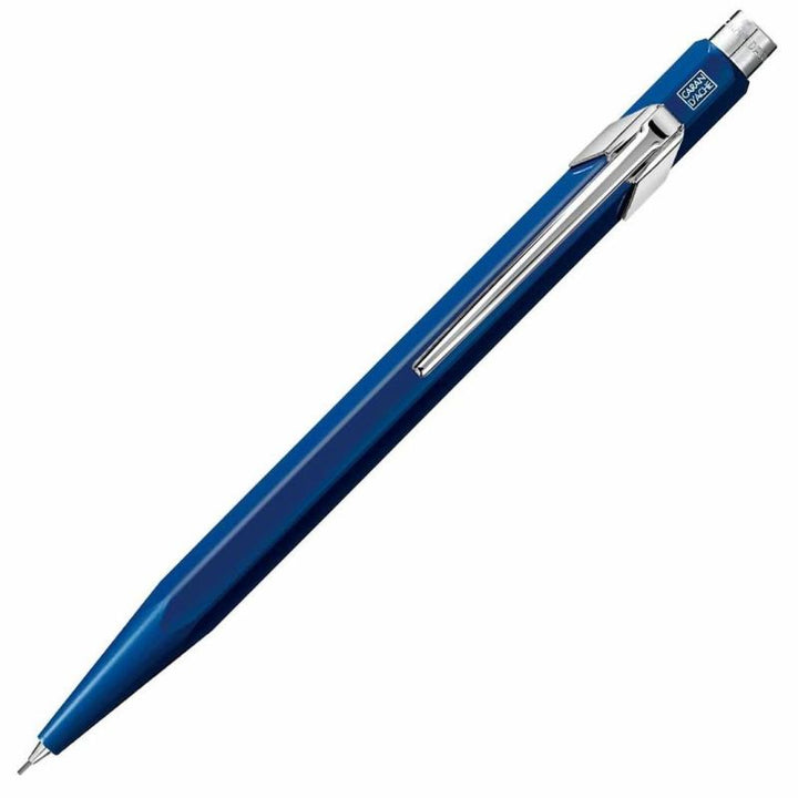 Caran d'Ache 844 Metal Sapphire Blue Mechanical Pencil | 844.150 | Freedompens