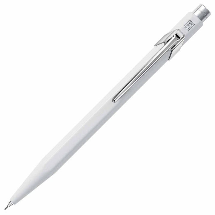 Caran d'Ache 844 Metal White Mechanical Pencil | 844.001 | Freedompens