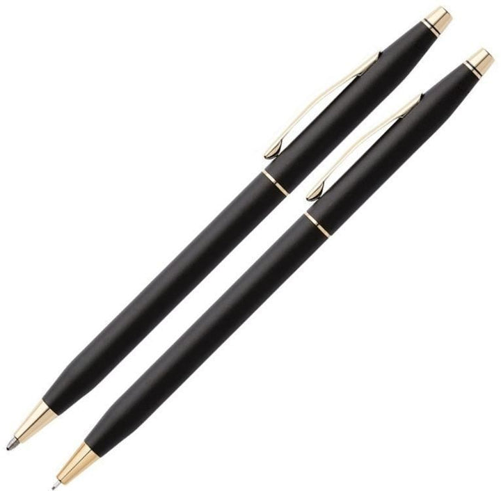 Cross Classic Century Classic Black Ballpoint Pen and 0.7mm Pencil Set | 250105 | Freedompens