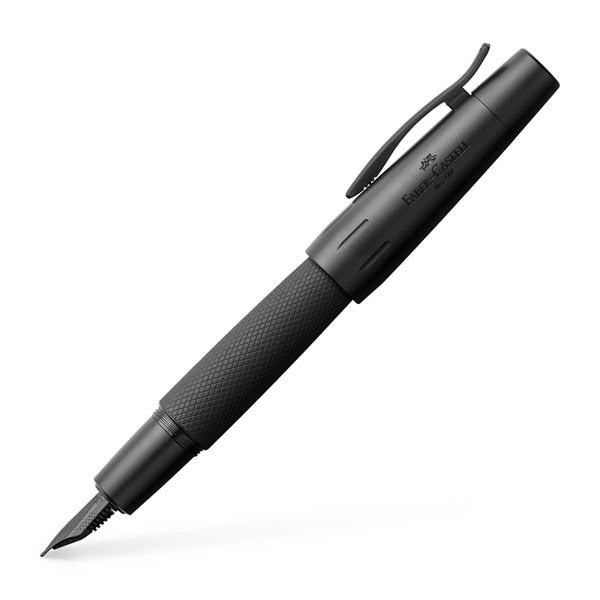 Faber-Castell Emotion Pure Black Fountain Pen | 148620 | Freedompens