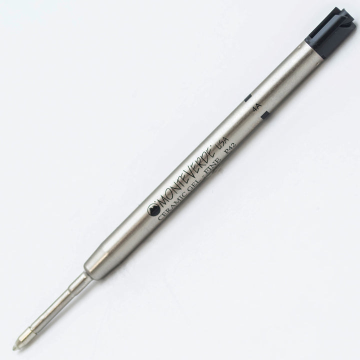 Refill Monteverde Capless Ceramic Gel Ballpoint Refill To Fit Parker Ballpoint Pens - 2 Pack#color_black