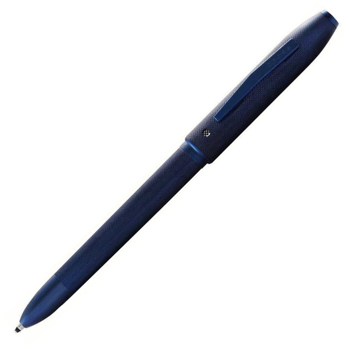 Cross Tech4 Sandblasted Blue PVD MultiFunction Pen | Freedompens
