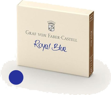 Refill Faber-Castell Royal Blue Ink Cartridges | 141109 | Freedompens