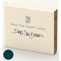 Refill Faber-Castell Deep Sea Green Ink Cartridges | 141108 | Freedompens