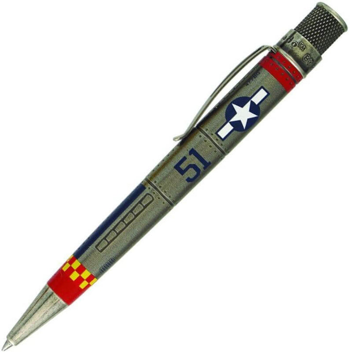 Retro 1951 Tornado Metalsmith P-51 Mustang Rollerball Pen | VRR-1343 | Freedompens