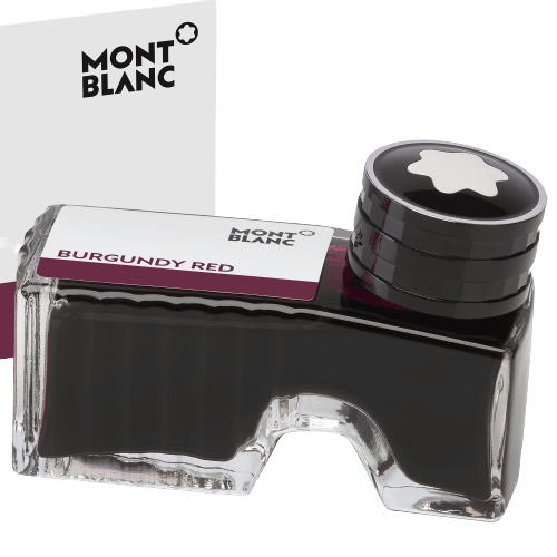 Bottled Ink Montblanc Burgundy Red | Freedompens