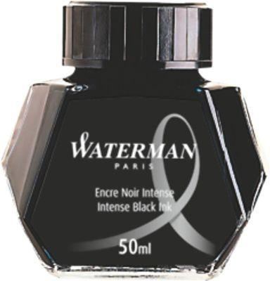 Waterman Intense Black Bottled Ink | S0110710 | Freedompens